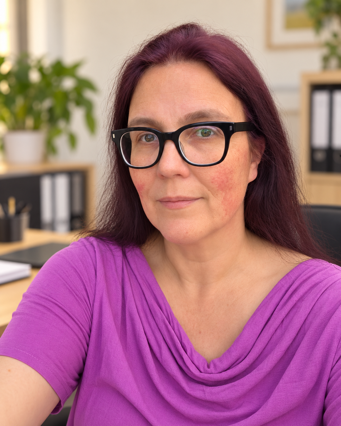 Portret van Franca Oud, Administratiekantoor Franca Oud